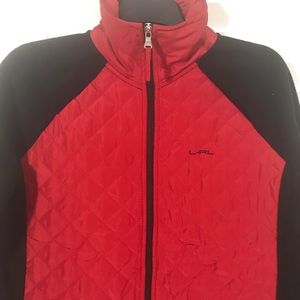 NWT Ralph Lauren Active L-RL Quilted Fleece Jacket